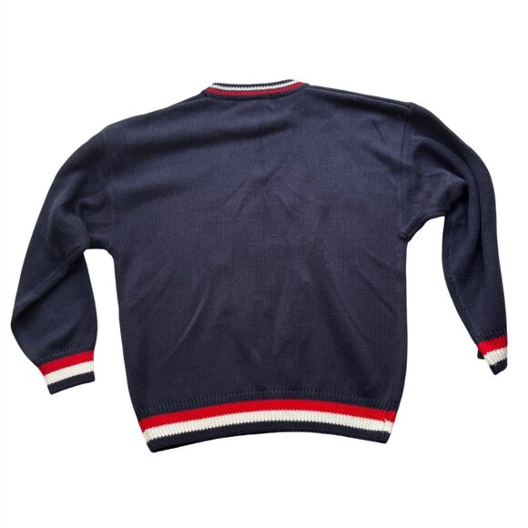 Vtg 90s Large Sweater Embroidered Golf Golfer Girl, Y2k Clothing, Preppy Sweater - Picture 2 of 4